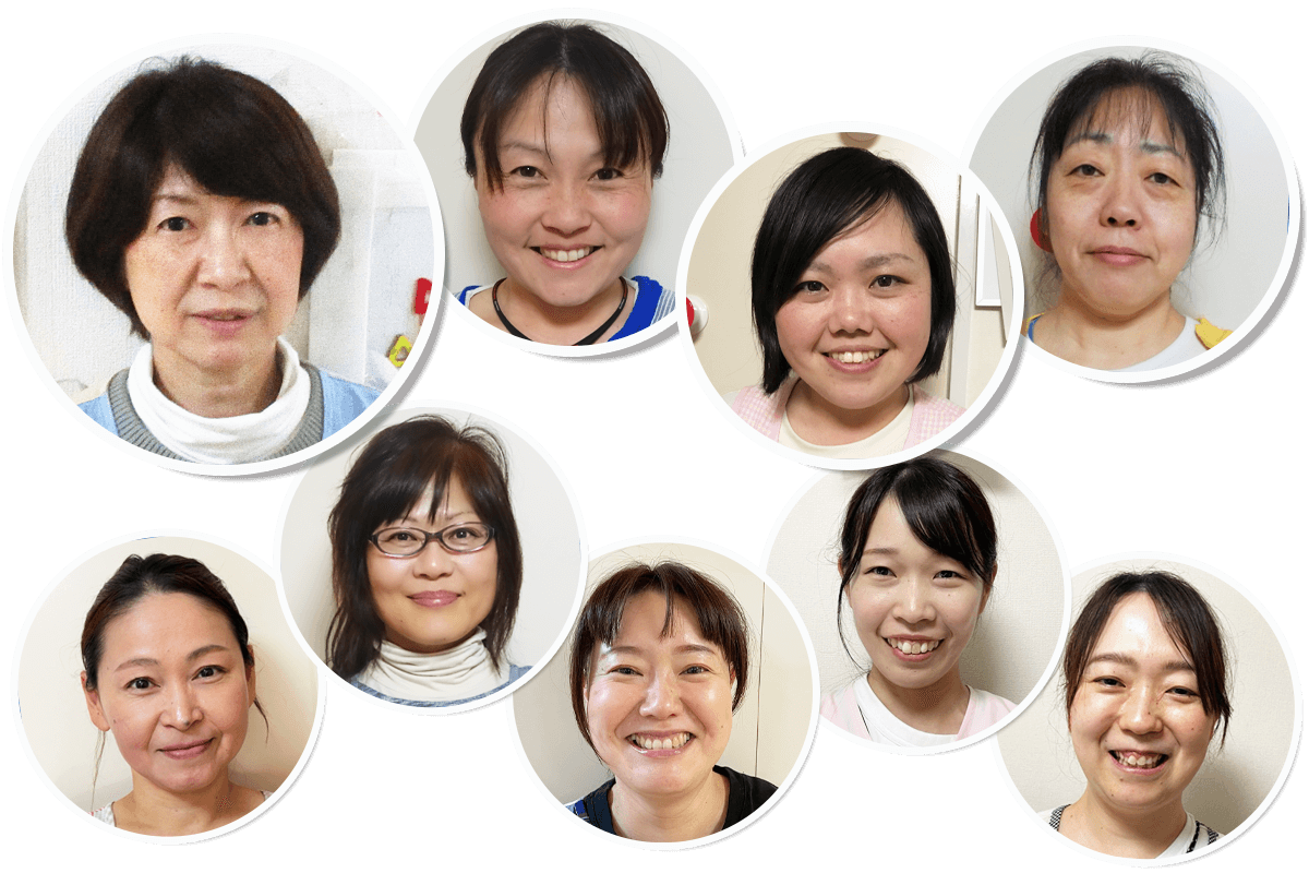 先生たちの写真
