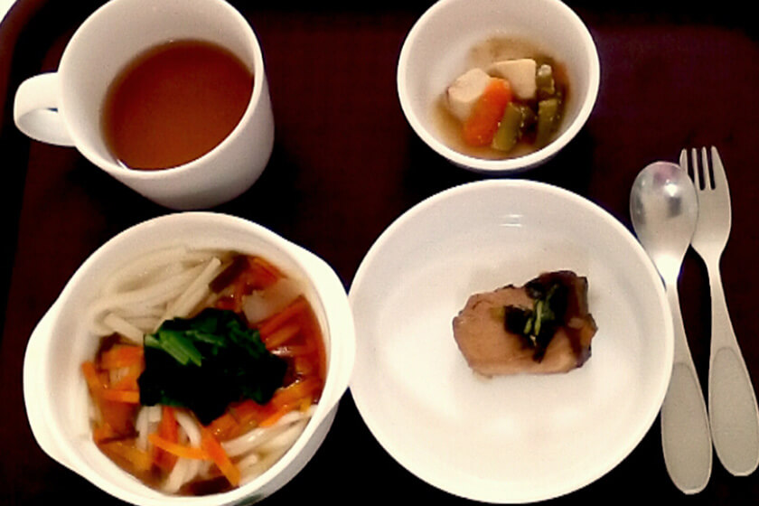 給食の写真