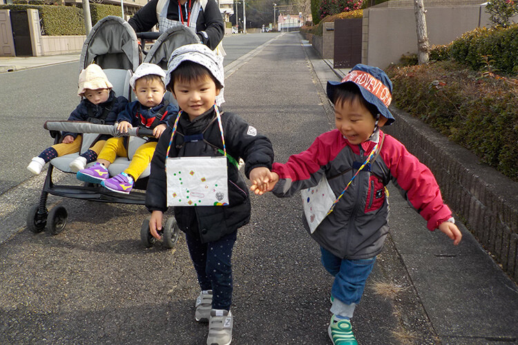 午後の散歩の写真